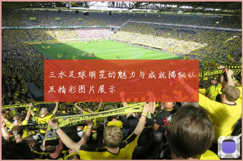 三水足球明星的魅力与成就揭秘以及精彩图片展示